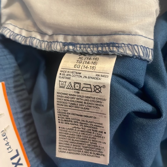 Old Navy relaxed slim built in flex pull on pants drawstring boys size 14–16 XL - Picture 9 of 10